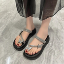 Papetes Femininas Moda Cristal Borboletas 2024