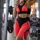 Conjuntos Fitness de Ginástica das Mulheres Roupas de Treino Favo Mel