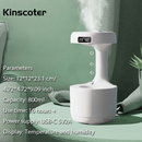 Umidificador de ar de gota de água 800ml difusor antigravidade USB luz noturna