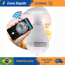 Câmera Lâmpada Ip Espiã Panorâmica 360° V380 Wi-fi