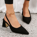 Sapato Alto Elegante Preto