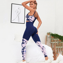 Conjunto fitness com tie-dye para academia