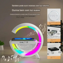 Caixa de som G-Speaker Carregador sem fio Bluetooth RGB