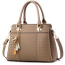 Bolsa Elegante de Luxo Ombro Bordado Tote