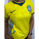 CAMISA (TAILANDESA) BRASIL AMARELA 2026 FEMININA