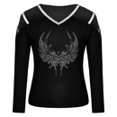 Blusa Elegante Sólida Outono Club - NATALHA