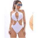 Maiô Argola Asa Body Traje Luxo