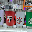 COPO PERSONALISADO TIMES DO CORAÇÃO