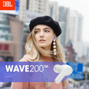 Fone Original JBL 200tws bluetooth 5.0 varias cores