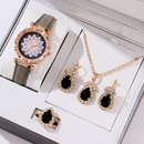 Kit Presente Feminino Conjunto de 4 peças com Relógio