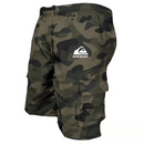 Shorts Quiksilver Impressão Luxo de Alta Qualidade Masculino