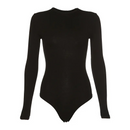 Bodysuit Gola Alta e Manga Longa - FERNANDA