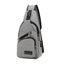 Bolsa Unissex Elegante de Pátio com USB