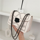 Bolsas de Ombro de Luxo com Rebite Chain Pequenos