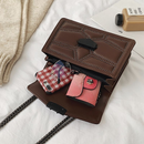Bolsas de Ombro de Luxo com Rebite Chain Pequenos