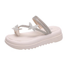 Papetes Femininas Moda Cristal Borboletas 2024