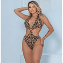 Maiô Argola Asa Body Traje Luxo