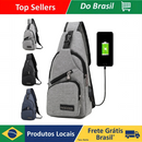 Bolsa Unissex Elegante de Pátio com USB