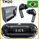 Fone de ouvido Sem Fio Bluetooth Preto / Branco Onistek TWS20
