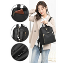 Mochilas Feminina de Viagem Sólido Elegante Oxford
