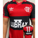 CAMISETA PREMIUM DO FLAMENGO RETRÔ ROMARIO 11