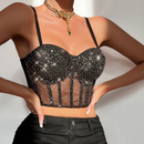Cropped Sexy com Lantejoulas - YOLANDA