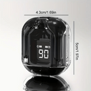 Fone de Ouvido Lenovo Super Air 31 Bluetooth 5.3 com Display Digital.