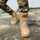 Bota de Couro Força Especial Tático para o Deserto