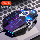 Mouse Gamer ergonômico com fio RGB LED retro iluminado 3200dpi 6 botões