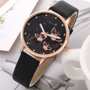 Relógio Feminino Borboleta Elegante com Pulseiras Personalizadas