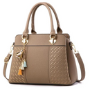 Bolsa Elegante de Luxo Ombro Bordado Tote