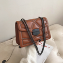 Bolsas de Ombro de Luxo com Rebite Chain Pequenos