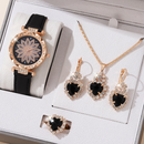 Kit Presente Feminino Conjunto de 4 peças com Relógio