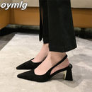 Sapato Alto Elegante Preto