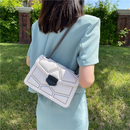 Bolsas de Ombro de Luxo com Rebite Chain Pequenos