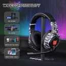 ONIKUMA K19 Gaming Headset Fones de ouvido Fones de ouvido estéreo com cancelamento de ruído e microfone