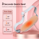 Cinto de aquecimento vibratório para massagem elétrica para o alívio da cólica menstrual