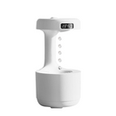 Umidificador de ar de gota de água 800ml difusor antigravidade USB luz noturna