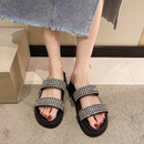 Papetes Femininas Confortável Flip Flops 2024