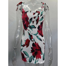 Vestido Verão Feminino Sexy Flores - ROSA