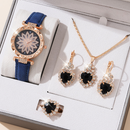 Kit Presente Feminino Conjunto de 4 peças com Relógio