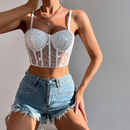 Cropped Sexy com Lantejoulas - YOLANDA