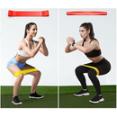 Kit 5 Faixas Elásticas Para Exercícios Multifuncional Yoga Fisioterapia e Treino Academia