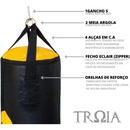 PANCADA TROIA PRÓ 120X100-ST12 + LUVA Sacos de Boxe Dumbbell pares Lb haltere par Ginásio barbell pad Uretano haltere lbs Lb haltere