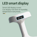 Umidificador de ar de gota de água 800ml difusor antigravidade USB luz noturna
