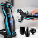 Barbeador elétrico para homens clipper trimmer rotary 100% à prova de água