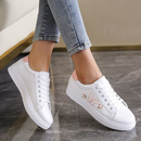Tênis Feminino bordadas com renda borboleta