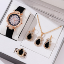 Kit Presente Feminino Conjunto de 4 peças com Relógio