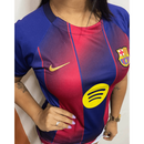 CAMISETA PREMIUM FEMININA DO BARCELONA 2025/2026.
