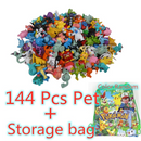 Caixa com 144 Bonecos Colecionáveis - POKEMON